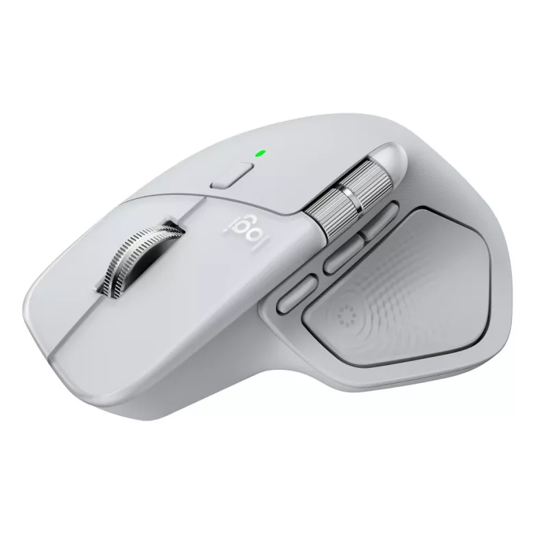 LOGITECH MX Master 4 dla Mac - Mysz bezprzewodowa - Biały Srebrny