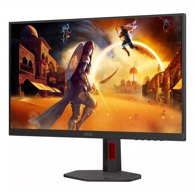 Monitor komputerowy AOC G4 Q27G4SRU 68,6 cm (27 cali) 2560 x 1440 pikseli Quad HD LED Czarny, Czerwony