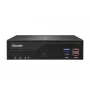 Shuttle Slim PC DH770, S1700, 2x HDMI, 2x DP, 2x 2.5G LAN, 2x COM, 8x USB, 1x 2.5 cala, 2x M.2, praca ciągła 24/7, w tym VESA