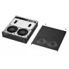 Shuttle Slim PC DH770, S1700, 2x HDMI, 2x DP, 2x 2.5G LAN, 2x COM, 8x USB, 1x 2.5 cala, 2x M.2, praca ciągła 24/7, w tym VESA