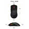 Glorious Gaming Glorious Model O Mysz Regularna (Czarna), Praworęczna, Optyczna, USB Typ-A, 12000 DPI, Czarna