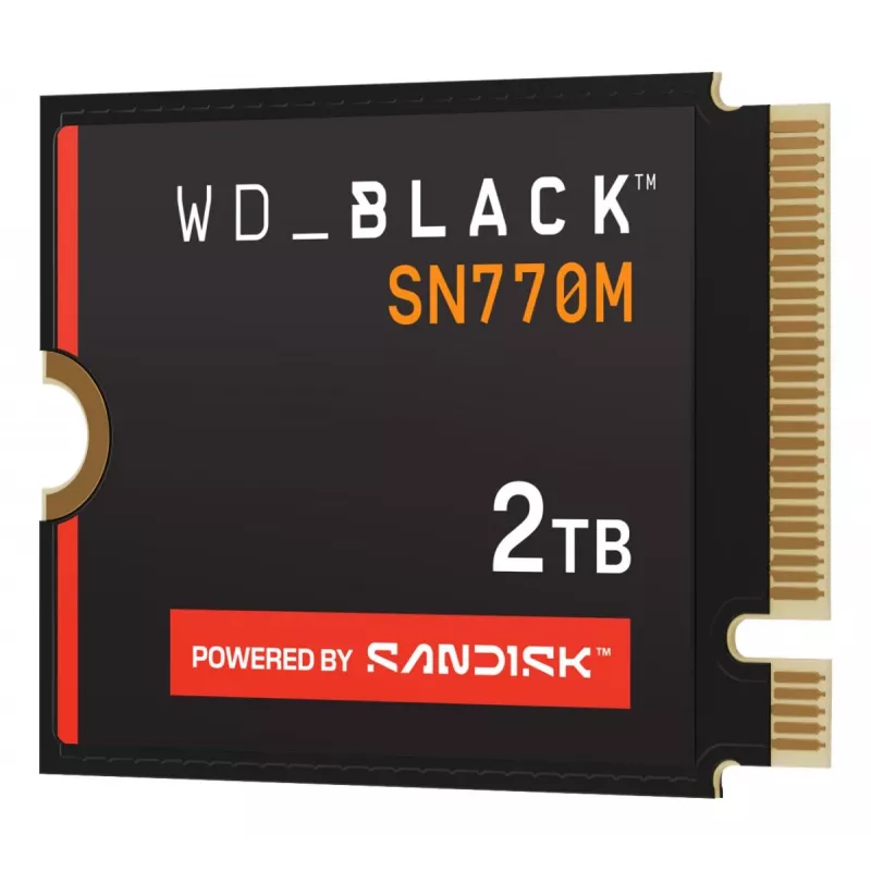 WESTERN DIGITAL SSD - WD_Czarny SN770M - 2 TB - PCIe Gen4 - M.2 2230
