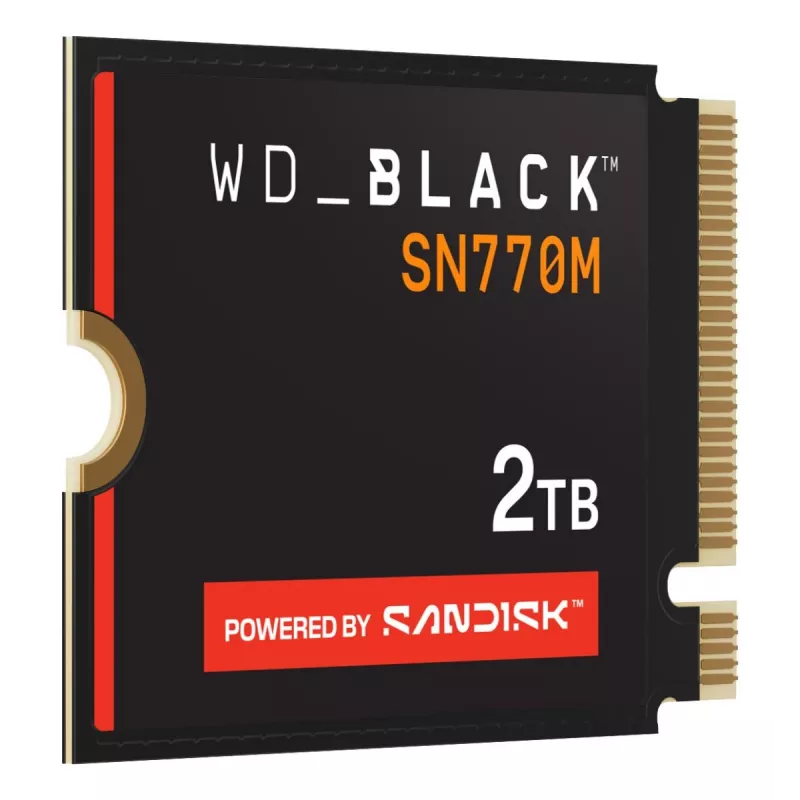 WESTERN DIGITAL SSD - WD_Czarny SN770M - 2 TB - PCIe Gen4 - M.2 2230