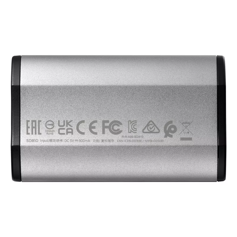 ADATA SD810 1 TB USB Type-C USB 3.2 Gen 2x2 Czarny, Srebrny
