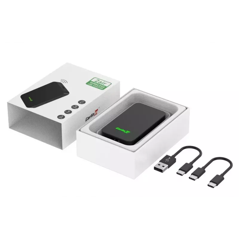 Odbiornik multimedialny samochodowy Carlinkit CPC200-2AIR Czarny Wi‑Fi 5 GHz / 2.4 GHz, Bluetooth 4.1, USB‑C
