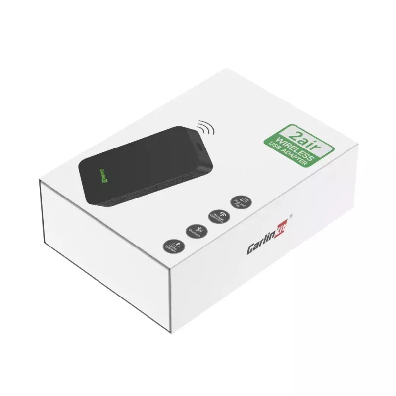 Odbiornik multimedialny samochodowy Carlinkit CPC200-2AIR Czarny Wi‑Fi 5 GHz / 2.4 GHz, Bluetooth 4.1, USB‑C