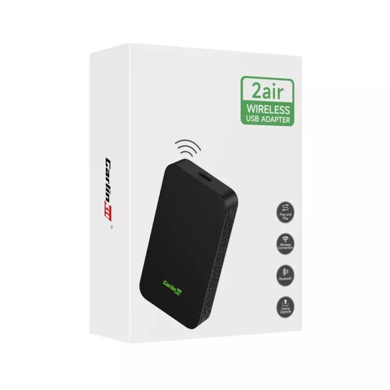 Odbiornik multimedialny samochodowy Carlinkit CPC200-2AIR Czarny Wi‑Fi 5 GHz / 2.4 GHz, Bluetooth 4.1, USB‑C