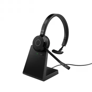 Zestaw słuchawkowy Jabra Evolve 65 TE - Link390a MS Mono (z podstawką)