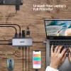 ACER 12w1 Dongle Type C Srebrny