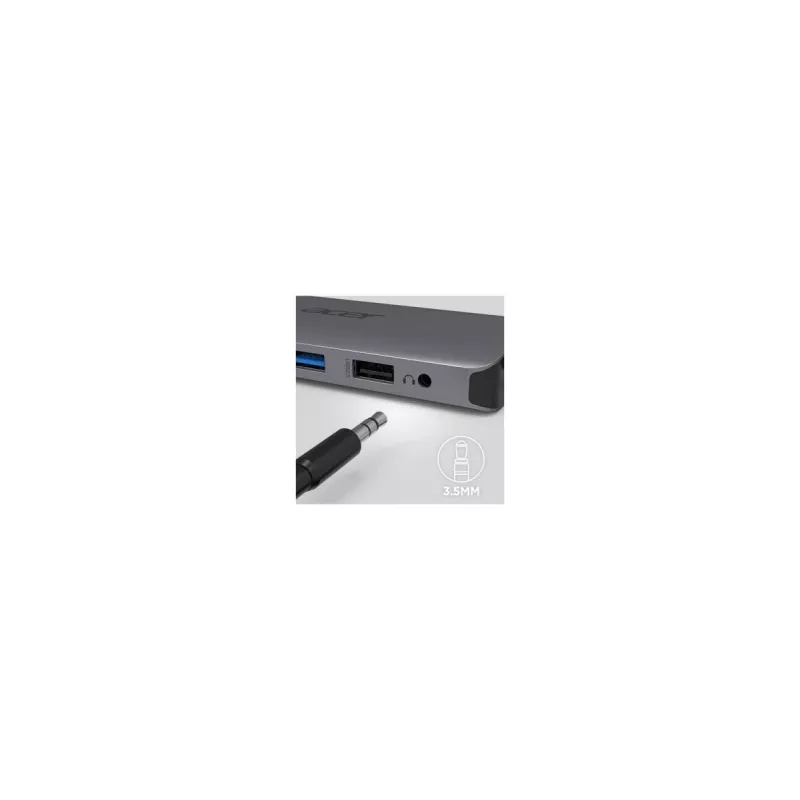 ACER 12w1 Dongle Type C Srebrny