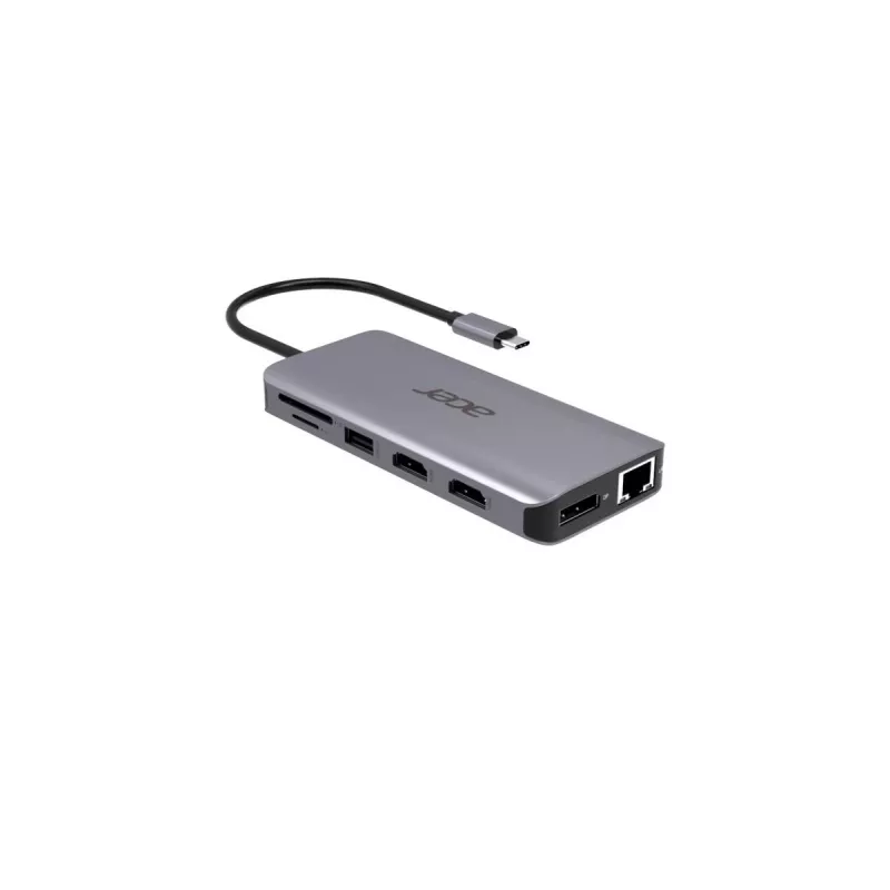 ACER 12w1 Dongle Type C Srebrny