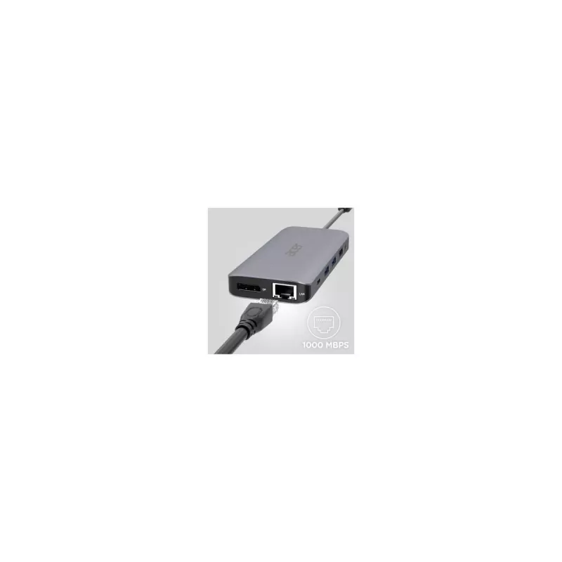 ACER 12w1 Dongle Type C Srebrny
