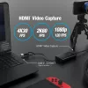 j5create JVA11-N 4K HDMI™ Adapter do przechwytywania, czarny, USB 3.2 Gen 1 (3.1 Gen 1), 3840 x 2160 pikseli, aluminium, 0,19 m, Tajwan