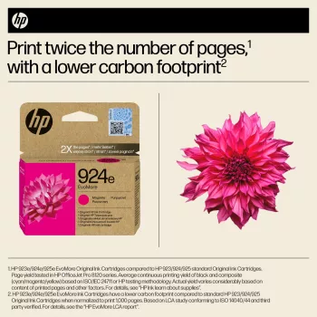 HP 924e EvoMore Magenta Oryginalny wkład atramentowy
