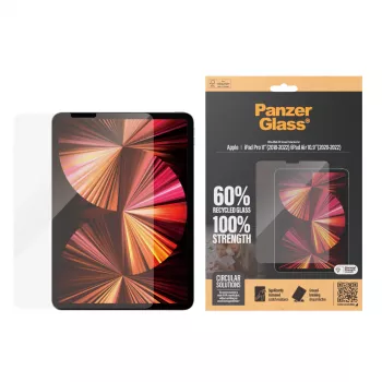 PanzerGlass® Szkło ochronne iPad Pro 11'' (2018-2022) | iPad Air 10,9'' (2020, 2022) | Ultra-Wide Fit