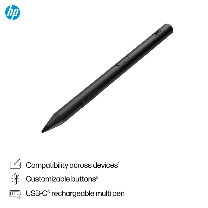 HP 705 Rechargeable Multi Pen, Laptop, HP, Czarny, Wbudowana, Litowo-jonowa (Li-Ion), Chiny