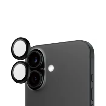 PanzerGlass ® Hoops® Osłona obiektywu aparatu Czarny iPhone 16 | 16 Plus