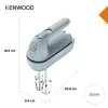 Kenwood HMP40.000GY Hand mixer 350 W niebieski