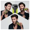 Braun Series 3 Shave&Style 300BT Golarka elektryczna, maszynka do golenia dla mężczyzn, czarno-zielona