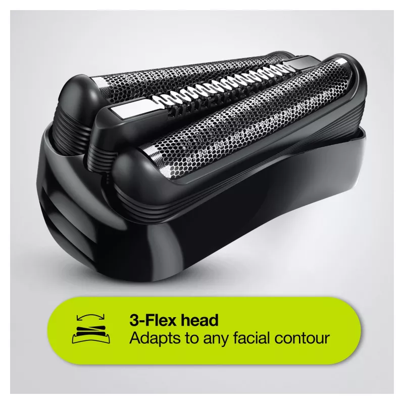 Braun Series 3 Shave&Style 300BT Golarka elektryczna, maszynka do golenia dla mężczyzn, czarno-zielona