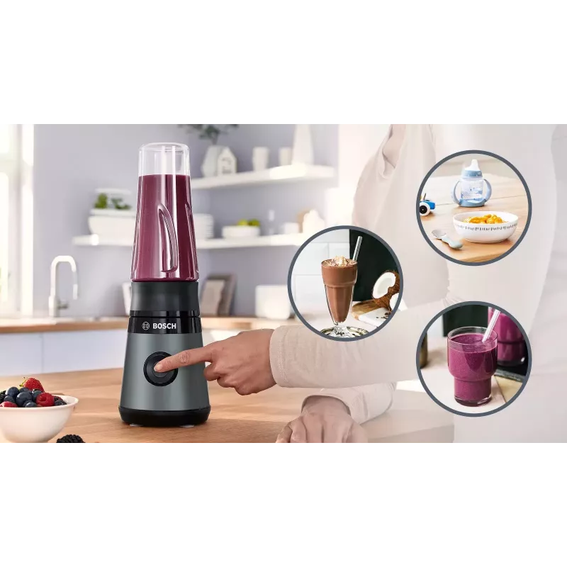 Bosch VitaPower MMB2111S blender 0,6 l blender stołowy 450 W srebrny