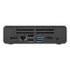 Shuttle Nano PC NE10N, Intel N 100, 1x HDMI, 1x DP, 6x USB, 1x LAN, bez wentylatora, praca 24/7, w zestawie VESA