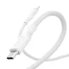 PanzerGlass empower™ by ® Racing 60W USB-C do USB-C Kabel | USB 2.0 | 2M | Srebrny Biały