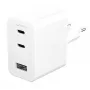 PanzerGlass empower™ by ® Turbo 70W Multiple Charger incl. 2 x USB-C + USB-A | EU Plug | srebrny biały