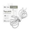 PanzerGlass empower™ by ® Racing 60W USB-C do Lightning | USB 2.0 | 1,2 m | Srebrno-biały