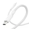 PanzerGlass empower™ by ® Racing 240W kabel USB-C do USB-C | USB 2.0 | 1,2 m | Srebrno-biały