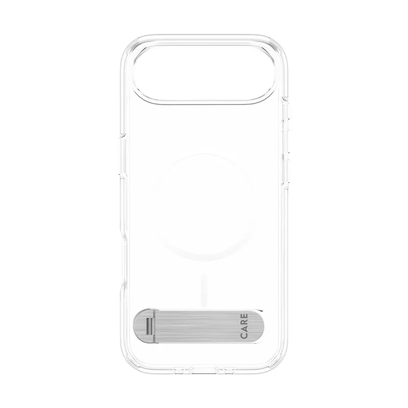PanzerGlass CARE™ by ® etui przezroczyste z podstawką i MagSafe iPhone Air