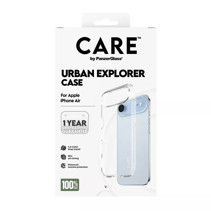 PanzerGlass CARE™ by ® Urban Explorer etui przezroczyste iPhone Air