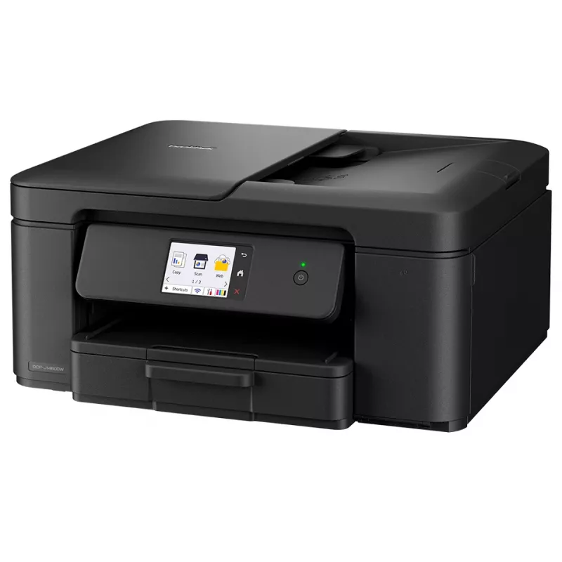 Brother 3-w-1 Kompaktowa Bezprzewodowa Drukarka Atramentowa DCP-J1460DW, Atramentowa, Drukowanie kolorowe, 1200 x 6000 DPI, Kopiowanie kolorowe, A4, Czarny