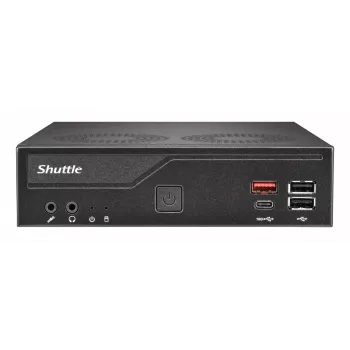 Komputer Shuttle Barebone slim DH810 Intel SO-DDR5 czarny DH810 SHUTTLE