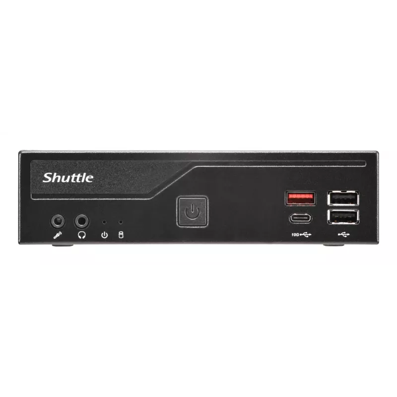 Komputer Shuttle Barebone slim DH810 Intel SO-DDR5 czarny DH810 SHUTTLE