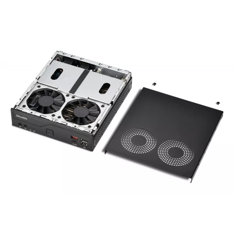 Komputer Shuttle Barebone slim DH810 Intel SO-DDR5 czarny DH810 SHUTTLE