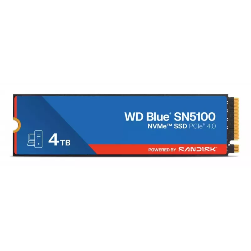 Dysk SSD WESTERN DIGITAL - WD Blue SN5100 - 4TB - PCIe - M.2