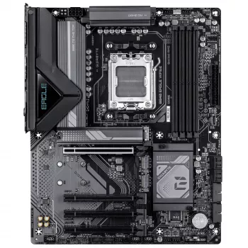 Płyta główna GIGABYTE B840 EAGLE WIFI6E - AMD Ryzen 9000, 8+2+2 fazy VRM, do 8200MHz DDR5 (O.C), 2xPCIe 4.0 + 1xPCIe 3.0 M.2, Wi-Fi 6E, 2.5GbE LAN, USB 3.2 Gen 2