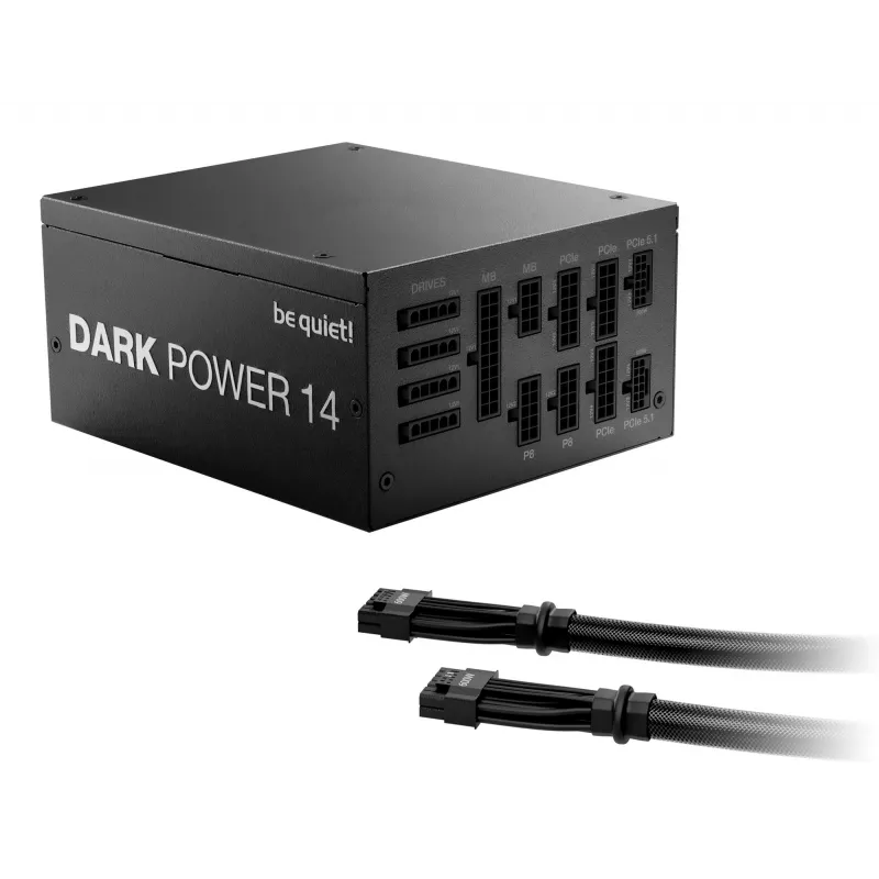 be quiet! Dark Power 14 1200 W - 80 Plus Titanium zasilacz 20+4 pin ATX ATX Czarny