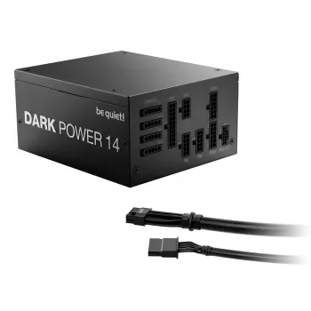 be quiet! Dark Power 14 850 W - 80 Plus Titanium zasilacz 20+4 pin ATX ATX Czarny