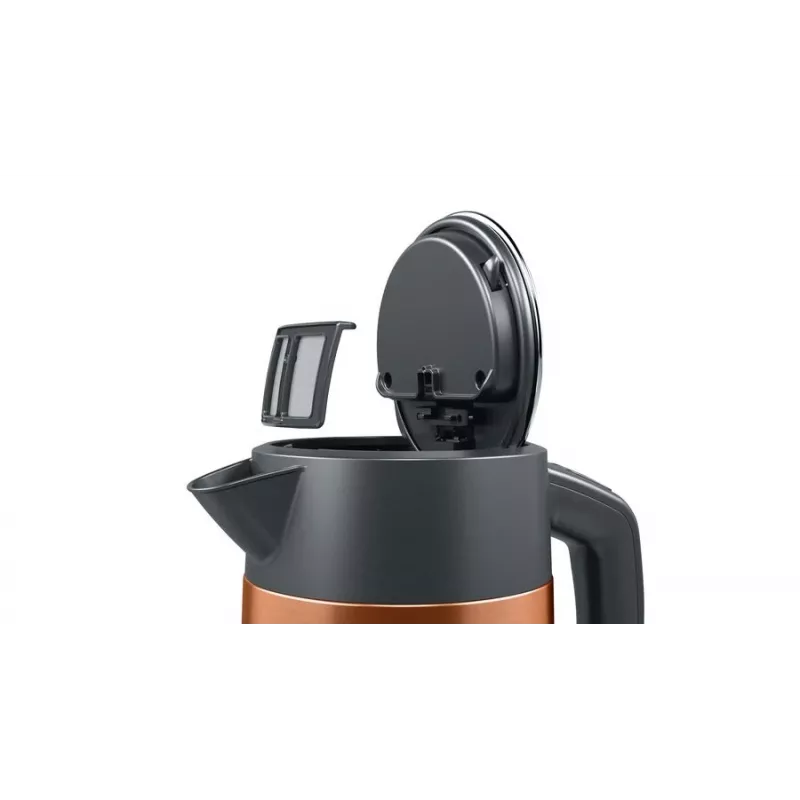 Bosch TWK4P439 czajnik elektryczny 1,7 L 2400 W Czarny, Złoty