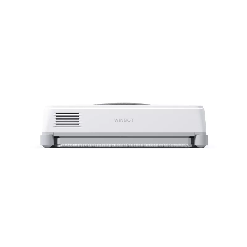 Odkurzacz do okien Ecovacs WINBOT MINI — ssanie, bateria Litowo‑Jonowa, min. okno 22×25 cm, 1,3 kg, 215×215×55 mm, szaro-biały