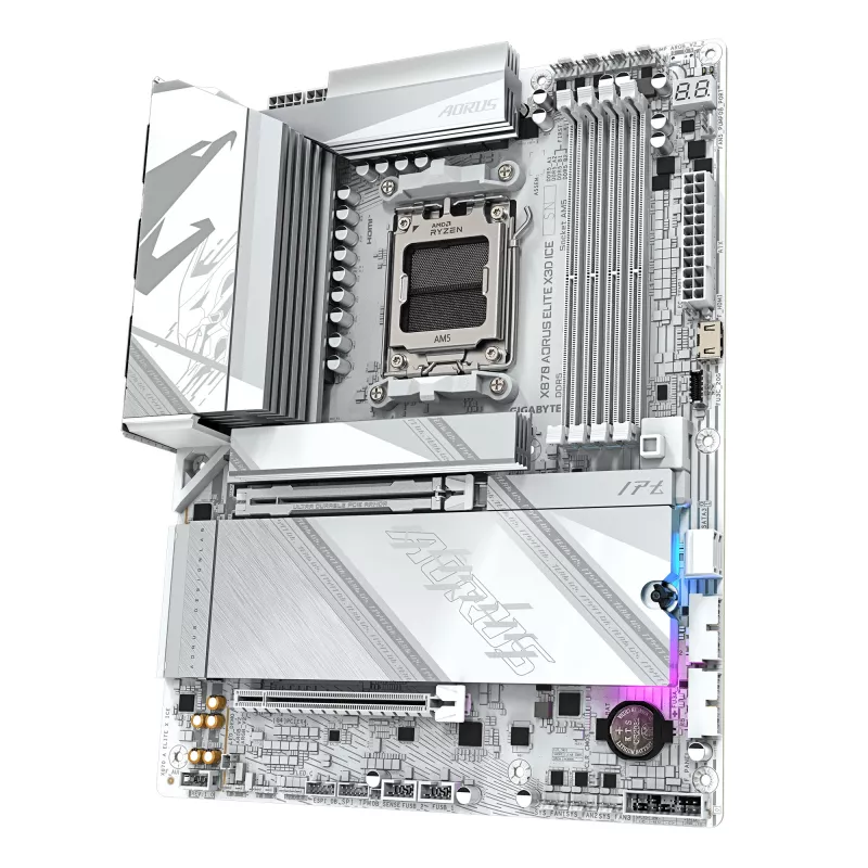 Płyta główna GIGABYTE X870 AORUS ELITE X3D ICE, AMD X870, Socket AM5, ATX