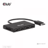 CLUB3D Quad DisplayPort™ Hub – 4 x 4K Rozdzielczość @ 30Hz, Obsługa MST