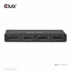 CLUB3D Quad DisplayPort™ Hub – 4 x 4K Rozdzielczość @ 30Hz, Obsługa MST