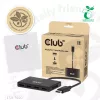 CLUB3D Quad DisplayPort™ Hub – 4 x 4K Rozdzielczość @ 30Hz, Obsługa MST