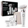 Braun Silk-épil 9 Flex 9-360 3D 40 pęset Różowy, Biały