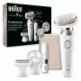 Braun Silk-épil 9 Flex 9-360 3D 40 pęset Różowy, Biały