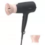 Suszarka do włosów Philips 3000 series BHD350/10, DC, czarna, różowa, pętla do zawieszania, 1,8 m, 2100 W, 220–240 V