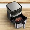 Tefal Easy Fry & Grill EY505D Pojedynczy 4.2 L Wolnostojący 1550 W Frytkownica beztłuszczowa Stal nierdzewna